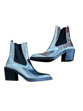 Circus by Sam Edelman Mindy Metallic Glam Pointed Toe Boots